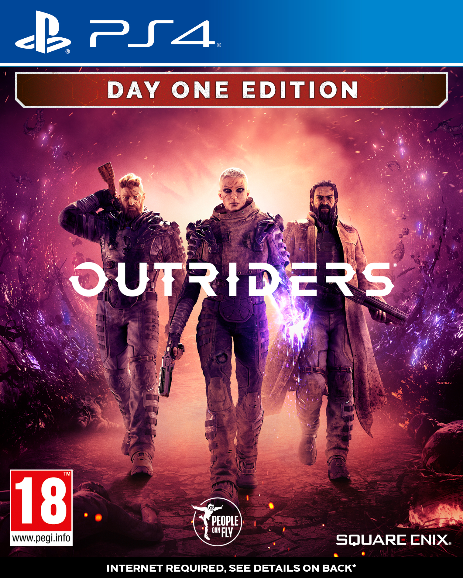 

Игра Outriders Day One Edition для PS4 (Blu-ray диск, English version)