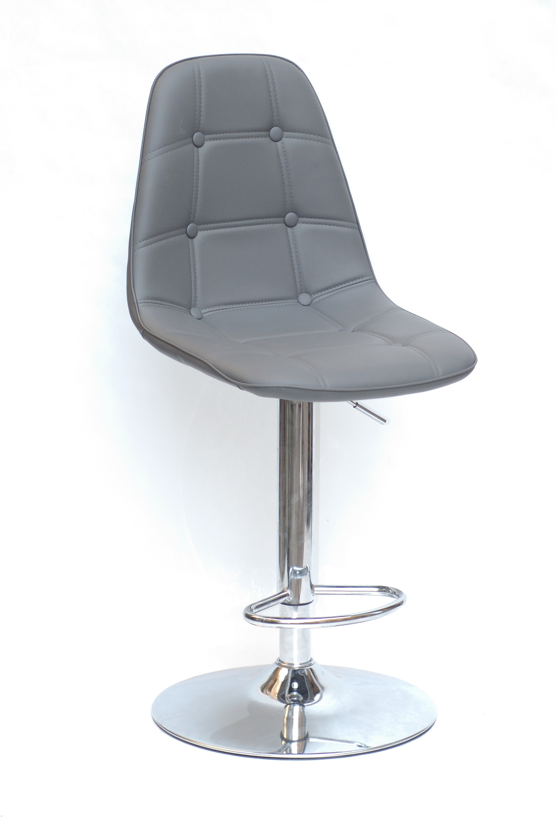 

Стул Alex BAR CH-BASE Экокожа Onder Mebli Серый 21
