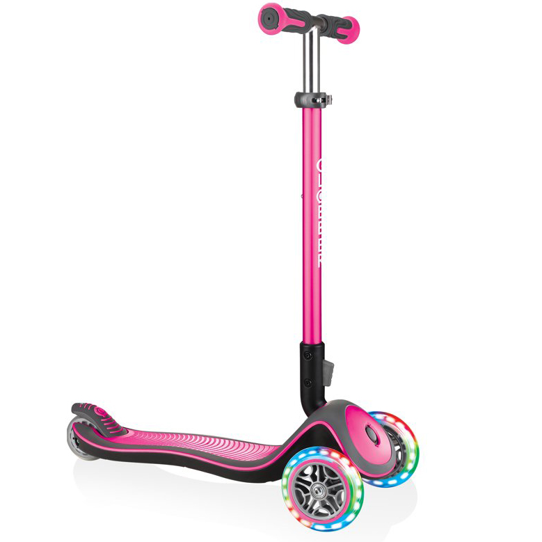 

Детский самокат Globber Elite Deluxe Lights Pink (smj114)