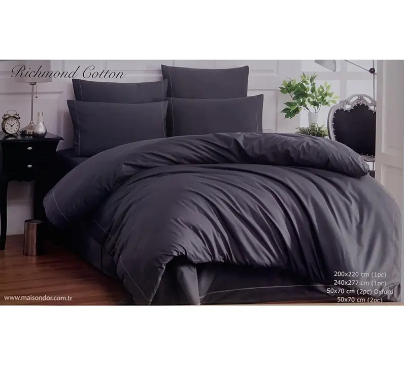 

Постельное белье Maison Dor RICHMOND COTTON ANTRASIT