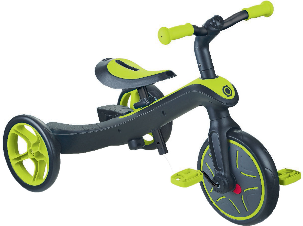 

Детский велосипед Globber EXPLORER TRIKE 4в1 зеленый (632-106)