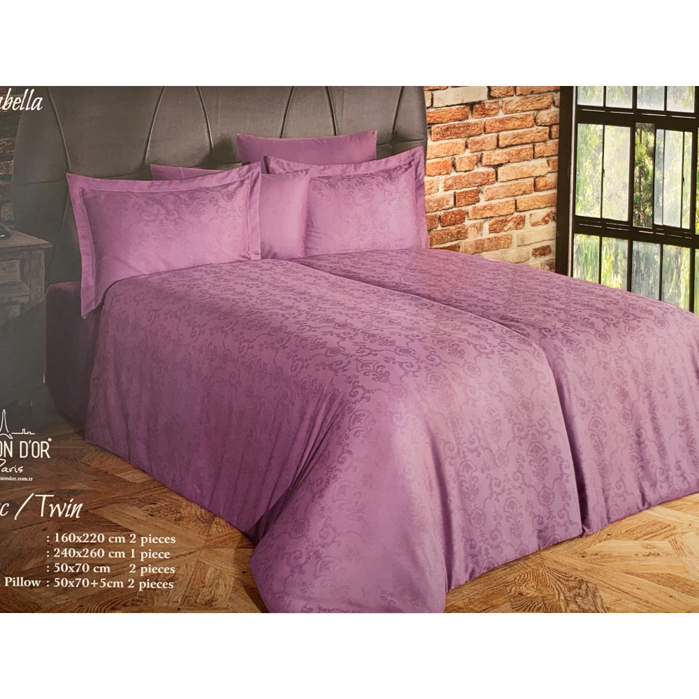 

Постельное белье Maison Dor - MIRABELLA LILAC (семейный), (ET-376856)