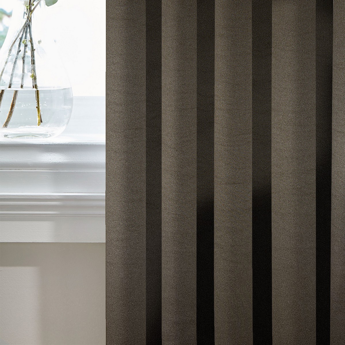 

Шторы Атлас декоративный Турция MacroHorizon Коричневый, 290*200 см (2 шт.)