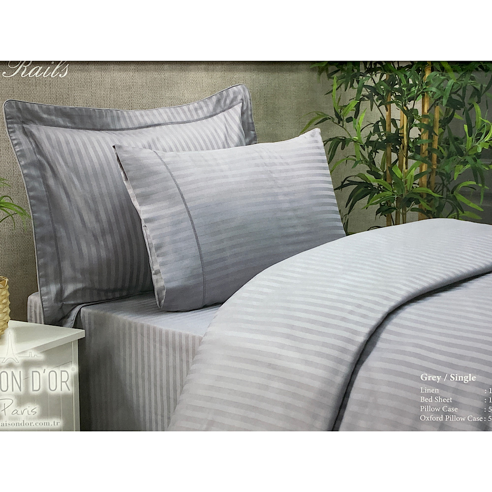 

Постельное белье Maison Dor - NEW RAILS GREY (ET-003134)