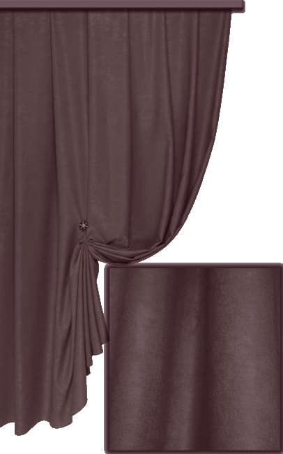 

Портьеры Soft 34 Турция Коричневый(MG-MRS-735004), 275*200 см (2 шт.)