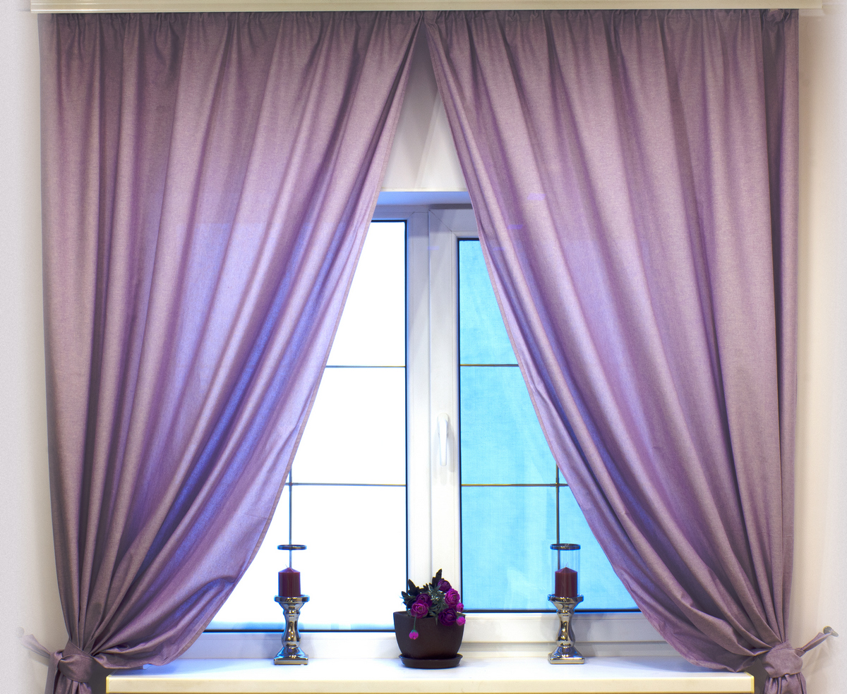 

Шторы Коллекция NOVA Испания Меланж, арт. MG-129709, Фиолетовый, 260х145 см (2 шт.)