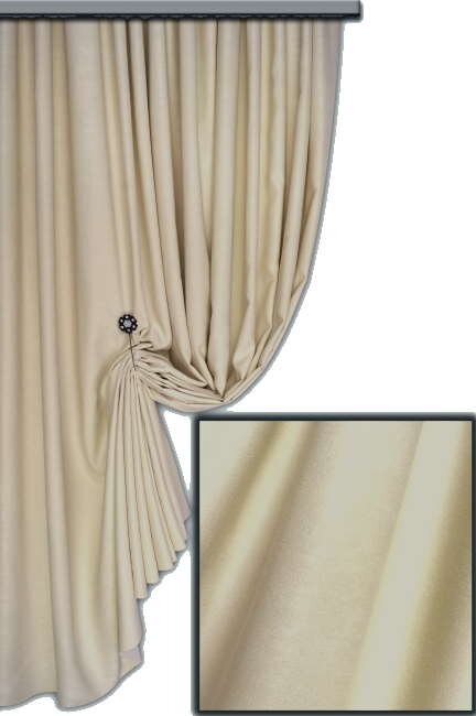

Портьеры Soft 06 Турция Крем(MG-MRS-735015), 275*170 см (2 шт.)