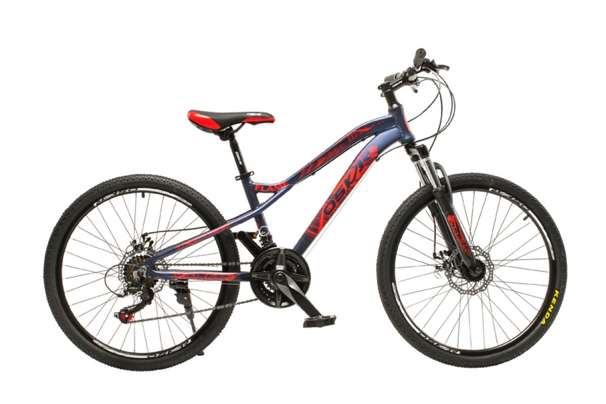

Велосипед Oskar Flame 24" 13" 2022 Чёрный