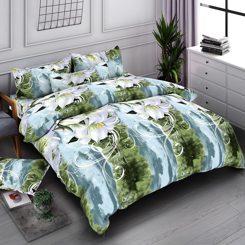 

Комплект постельного белья Krispol двуспальный ЕВРО GOLD LUX 200х220 (422.157112.2)