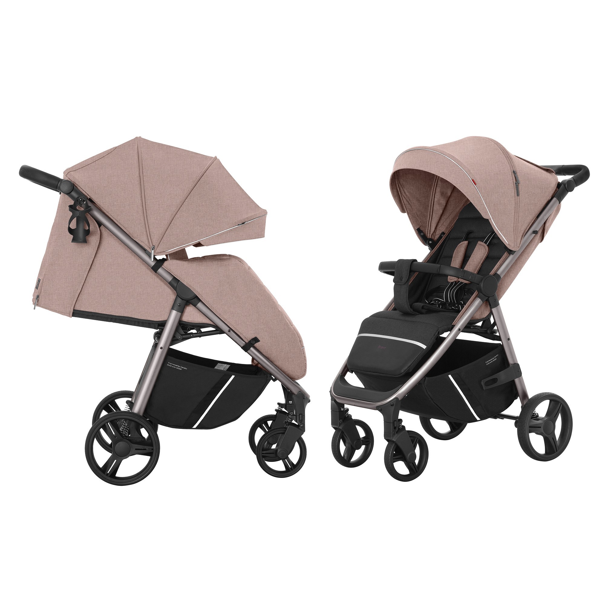 

Прогулочная коляска CARRELLO Bravo CRL-8512/1 Linen Beige