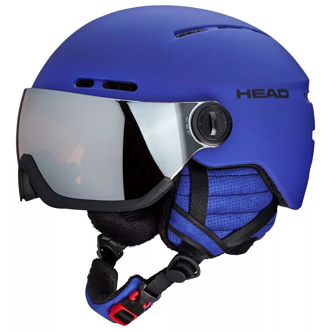 

Шолом гірськолижний з візором Head Knight XL/XXL 58-61 (cat S2) Blue (324128)