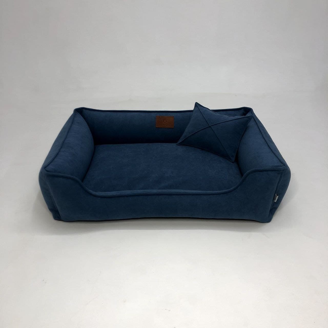 

Лежак для собак Mamo pets Comfortable Divotex Omega Велюр XS (50x40) Blue