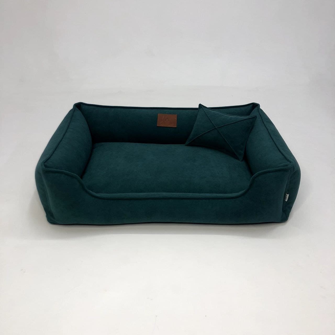 

Лежак для собак Mamo pets Comfortable Divotex Omega Велюр XL (110x70) Teal