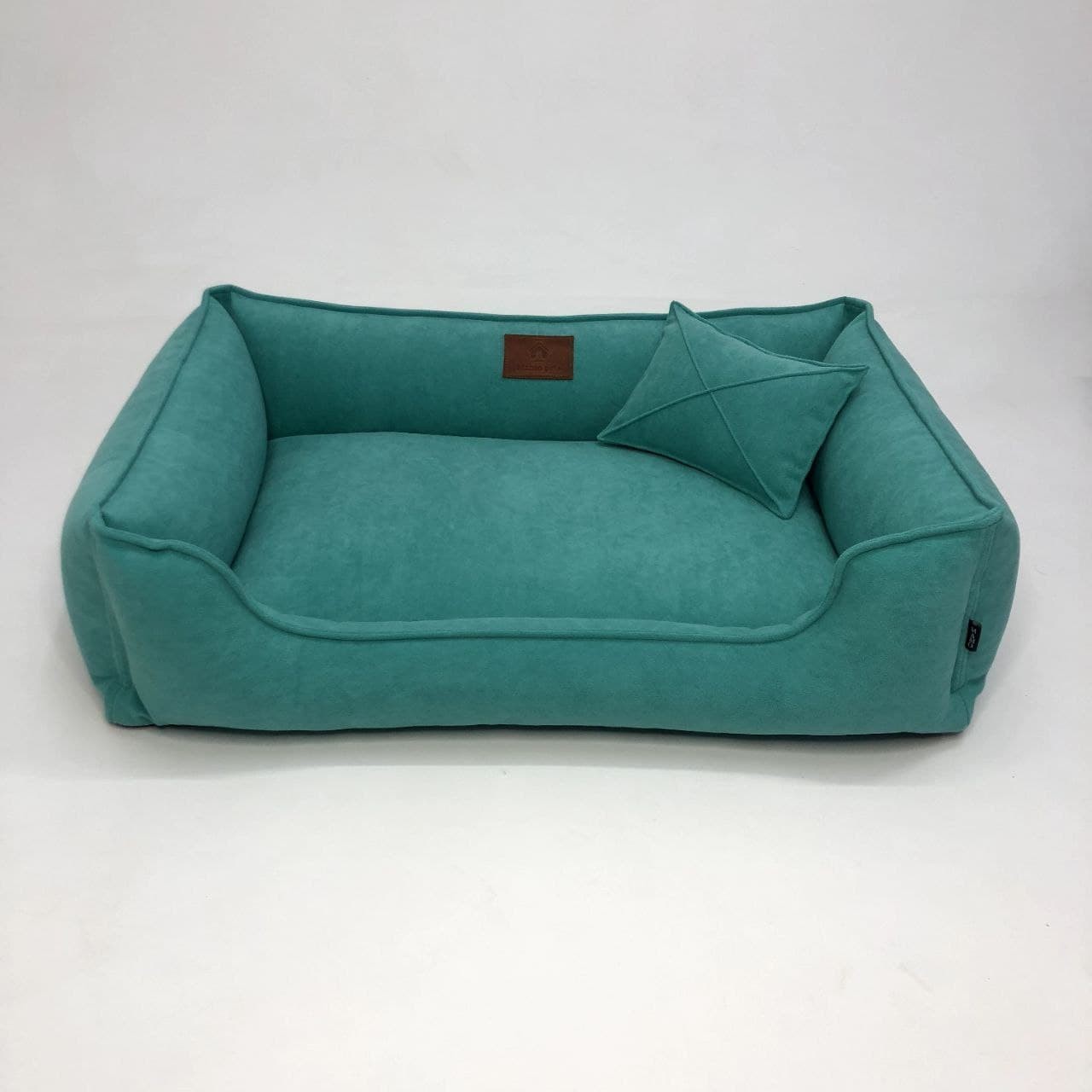 

Лежак для собак Mamo pets Comfortable Divotex Omega Велюр XL (110x70) Cyan