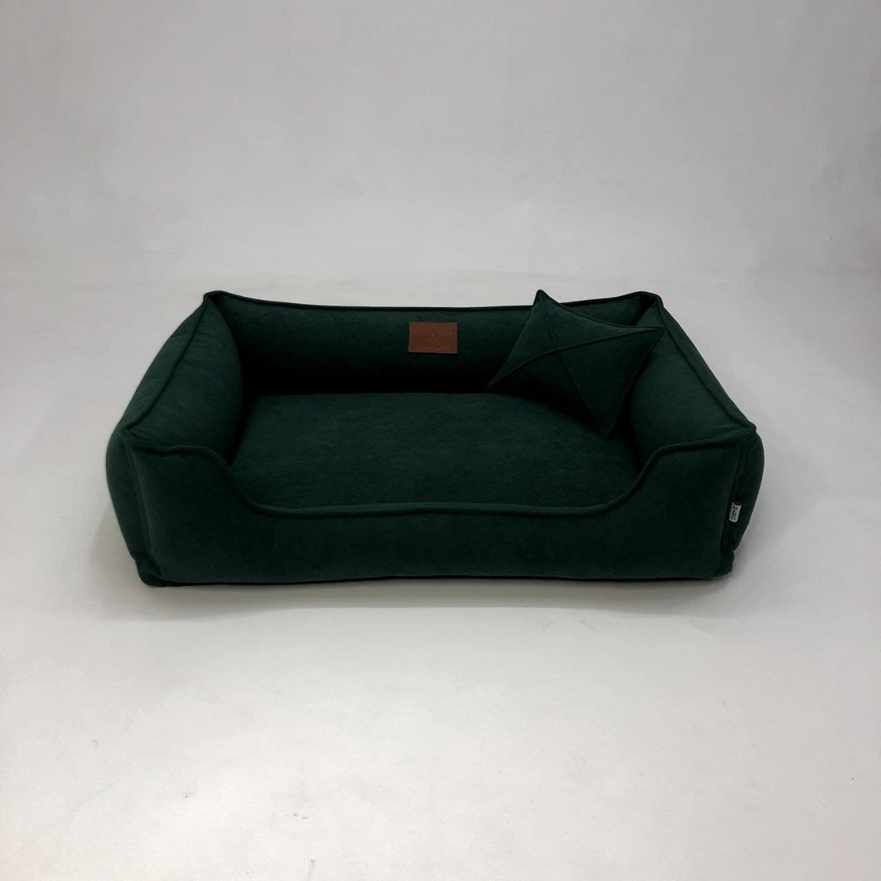 

Лежак для собак Mamo pets Comfortable Divotex Omega Велюр S (60x45) DarkGreen