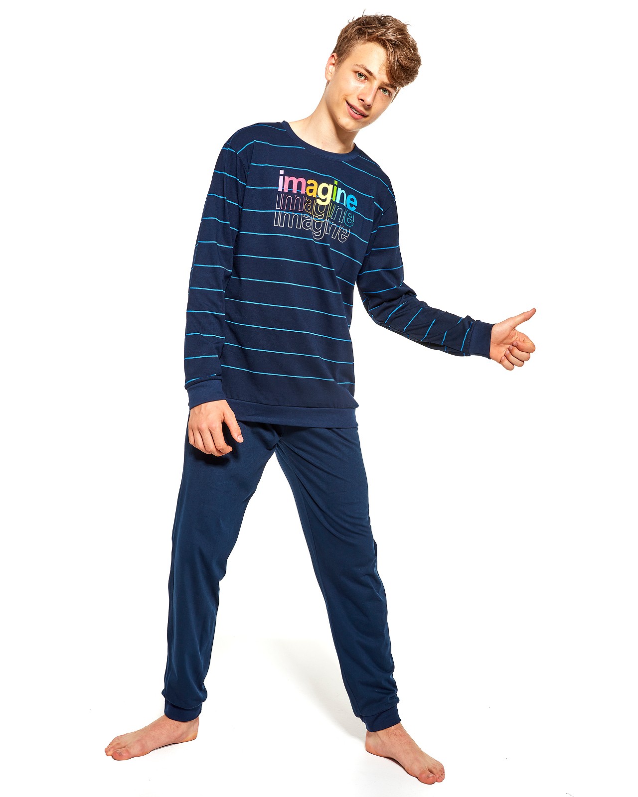 

Пижама Cornette 989/40 L/182 Темно-синий