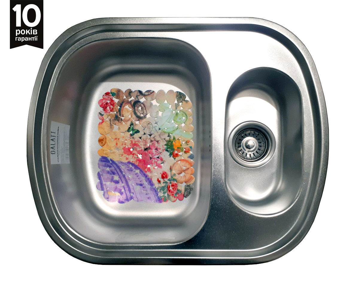 

Кухонная мойка Galati Vayorika 1.5C 600x490 Satin (7897)