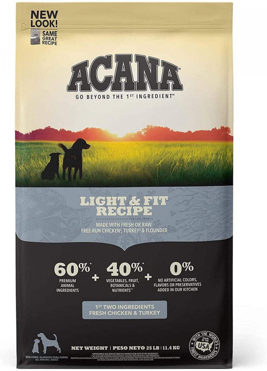 

Сухой корм Acana (Акана) Adult Light and Fit для собак с избыточным весом 6 кг