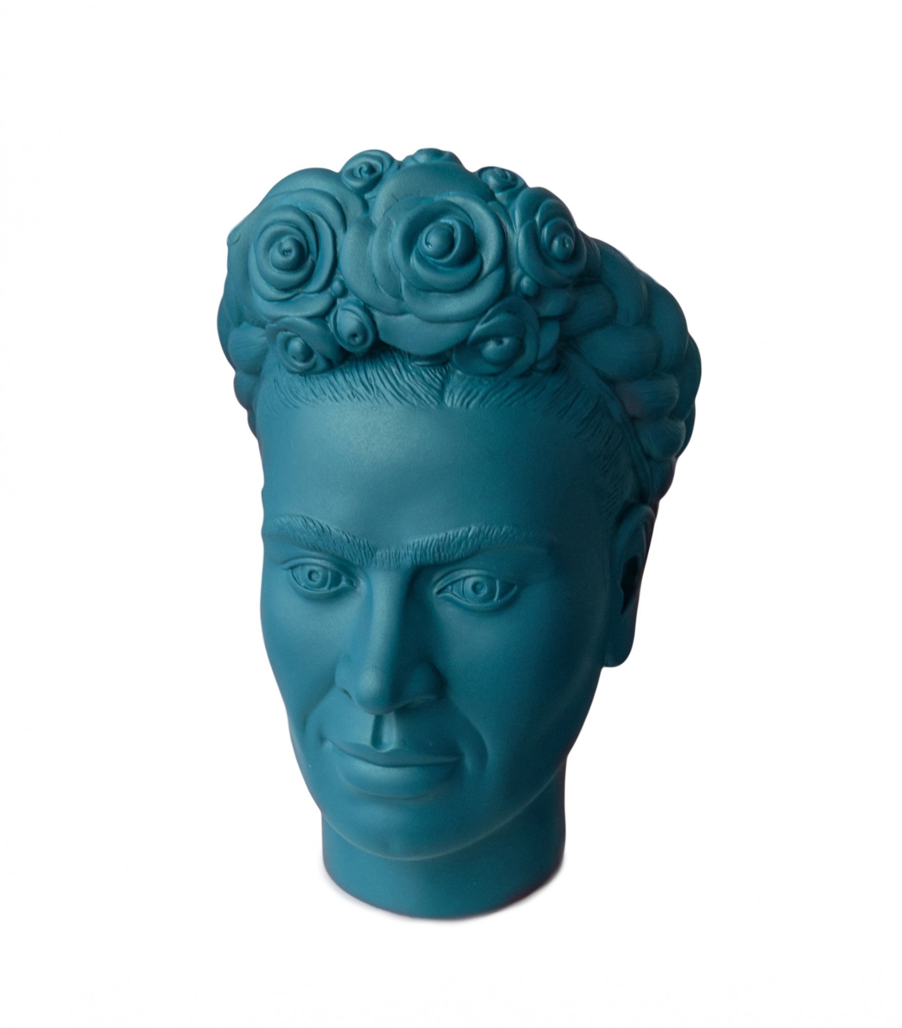 

Ваза Фрида Кало 25 см бирюзовый