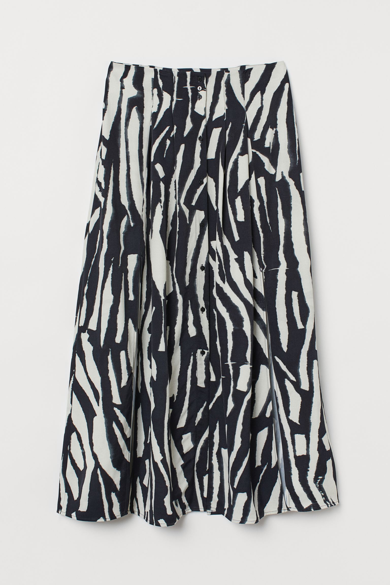 

Юбка H&M 38 черно серый 23128400291