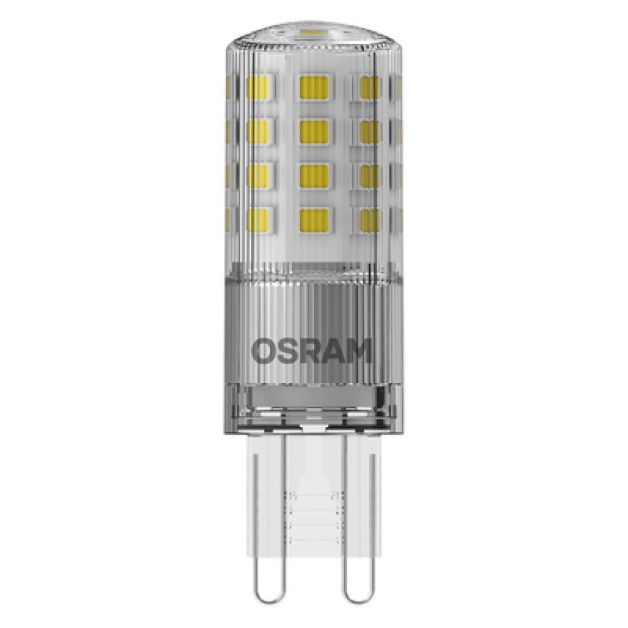

Светодиодная лампа Osram 4.4W/220-240V/2700K/470lm/320°/G9/DIM/Т18 (4058075622265) P DIM PIN