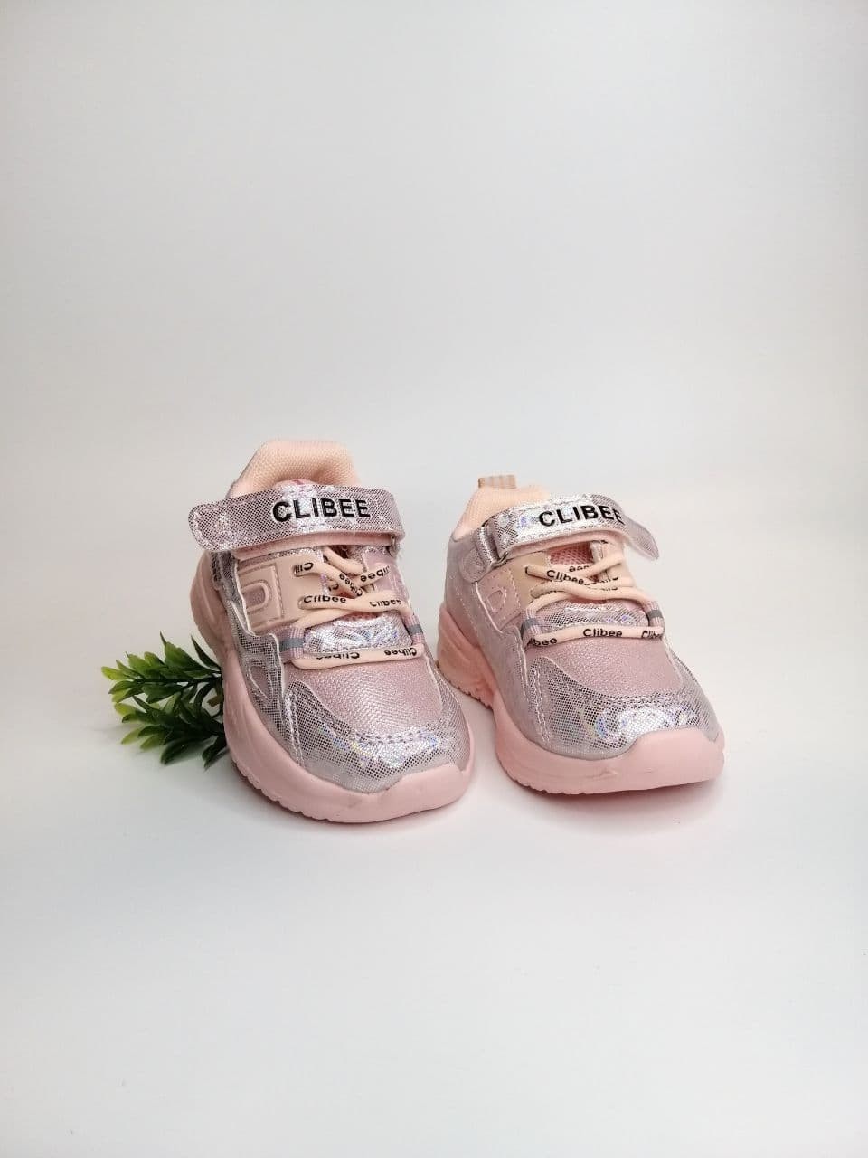 

Кроссовки для девочки Clibee 106 Е pink розовые р. 23-14 см