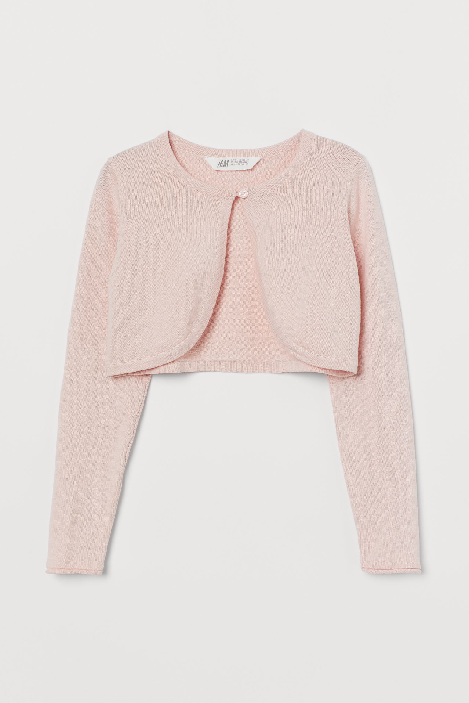 

Болеро H&M 158 164см светло розовый 21127557681