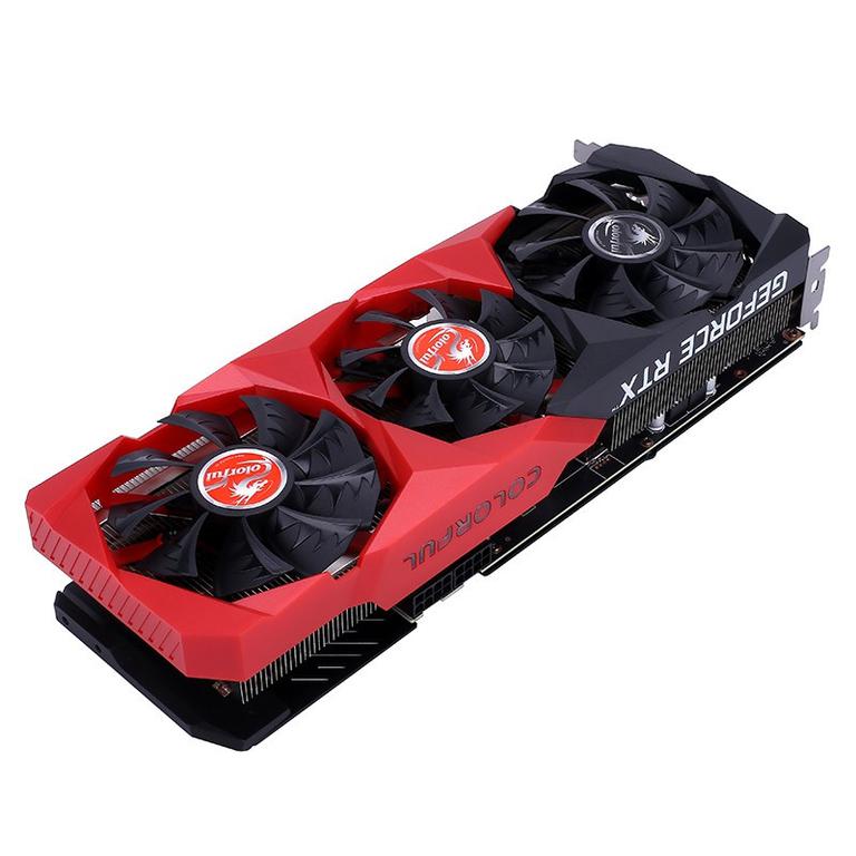 

Видеокарта Colorful GeForce RTX 3060 Ti NB, LHR, 8GB, 3 x cooler (RTX 3060 Ti NB V2 LHR-V)