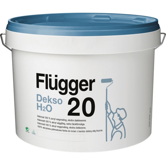 

Краска интерьерная Flugger Dekso 20 H2O (9.1л) (Dekso 20)