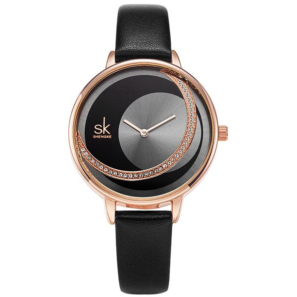 

Женские часы Shengke Metropol Leather