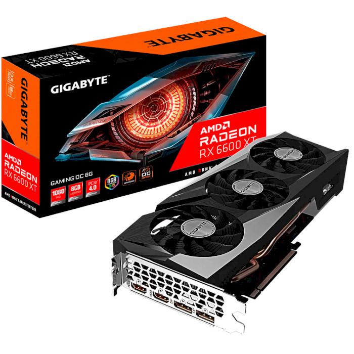 

Видеокарта GIGABYTE Radeon RX 6600 XT Gaming OC 8G (GV-R66XTGAMING OC-8GD)