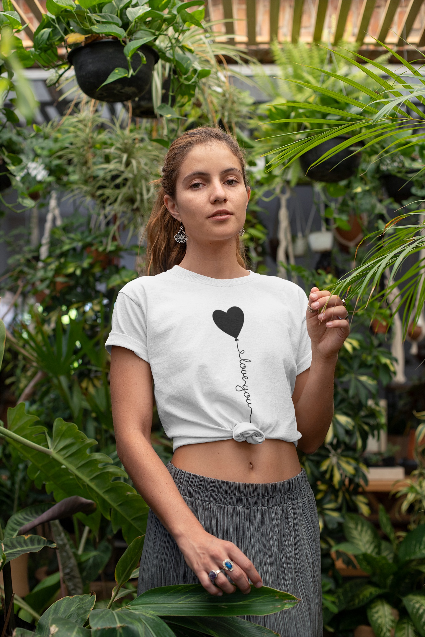 

Женская OLDISEN футболка “Love-2” – Белый, S-M | 42-46 WTL-013S
