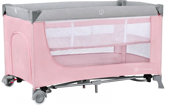

Кроватка Kinderkraft Leody Pink (KCLEOD00PNK0000) (F00255905)
