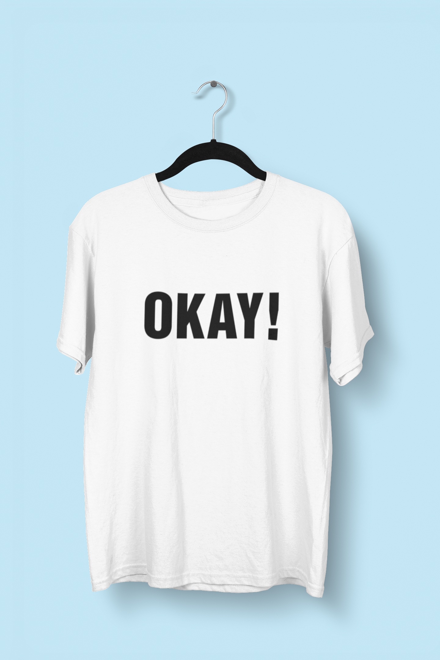 

Женская OLDISEN футболка “OKAY-4” – Белый, L-XL | 48-50 WTO-013M