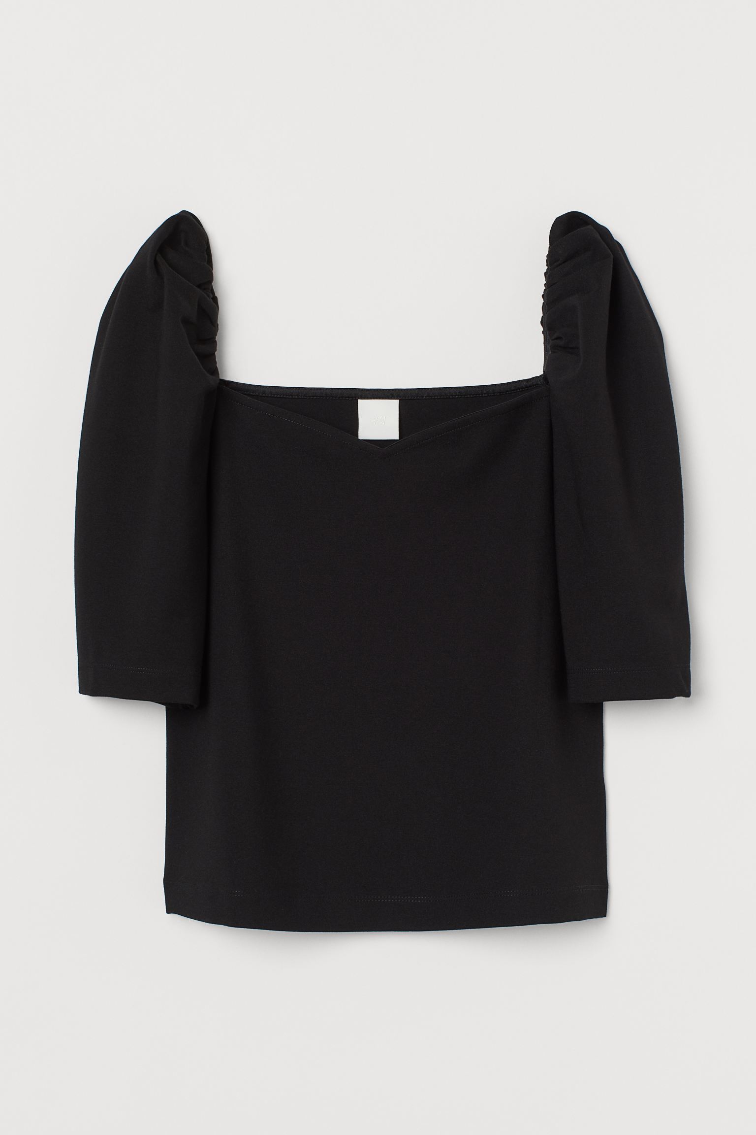 

Блуза H&  черный 22128286521, Блуза H&M M черный 22128286521
