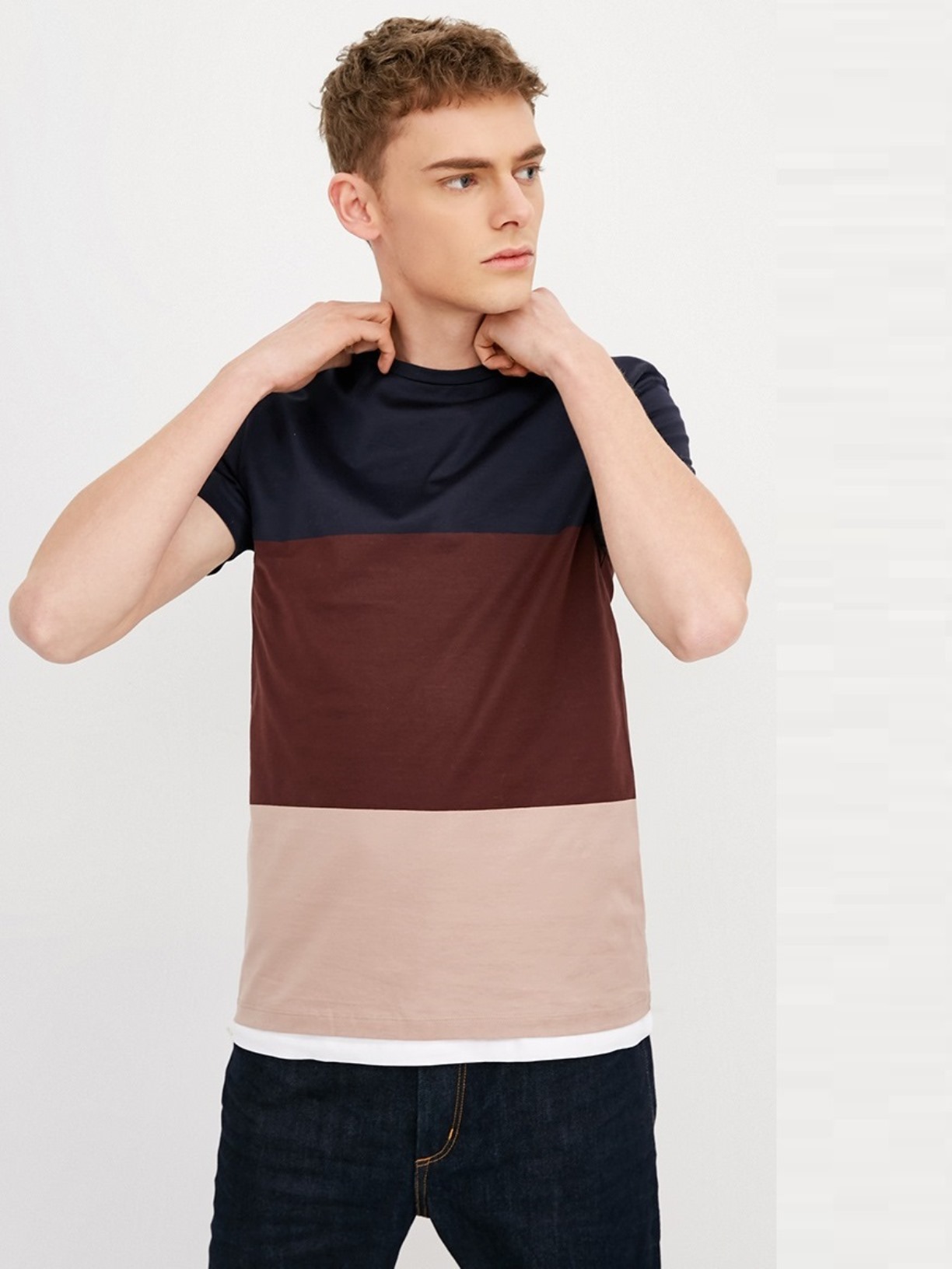 

Футболка Jack & Jones 217201561  Полоска, Футболка Jack & Jones 217201561 S Полоска