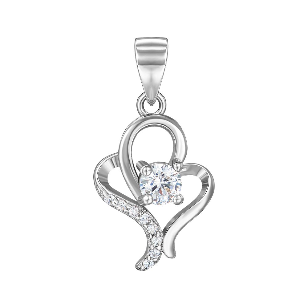 

Серебряная подвеска с фианитами 000152295