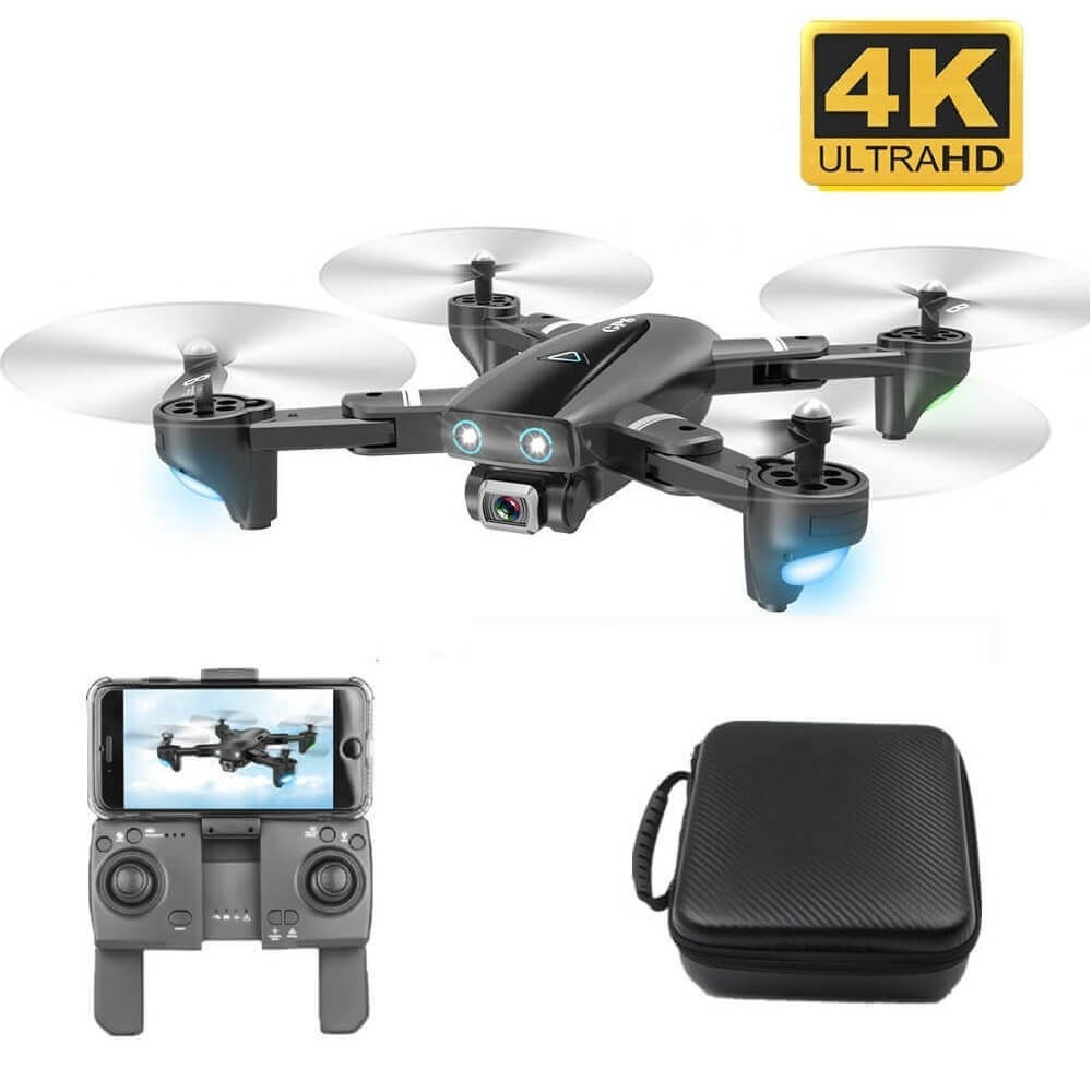 

Квадрокоптер Toys-Sky S167 – с камерой 4K, GPS, FPV, до 18мин, кейс