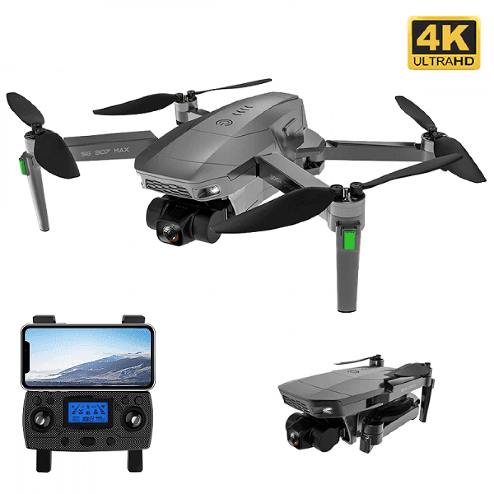 

Квадрокоптер ZLRC SG907 Pro Max − с камерой 4K, FPV, GPS, БК, 1,2км, до 25мин