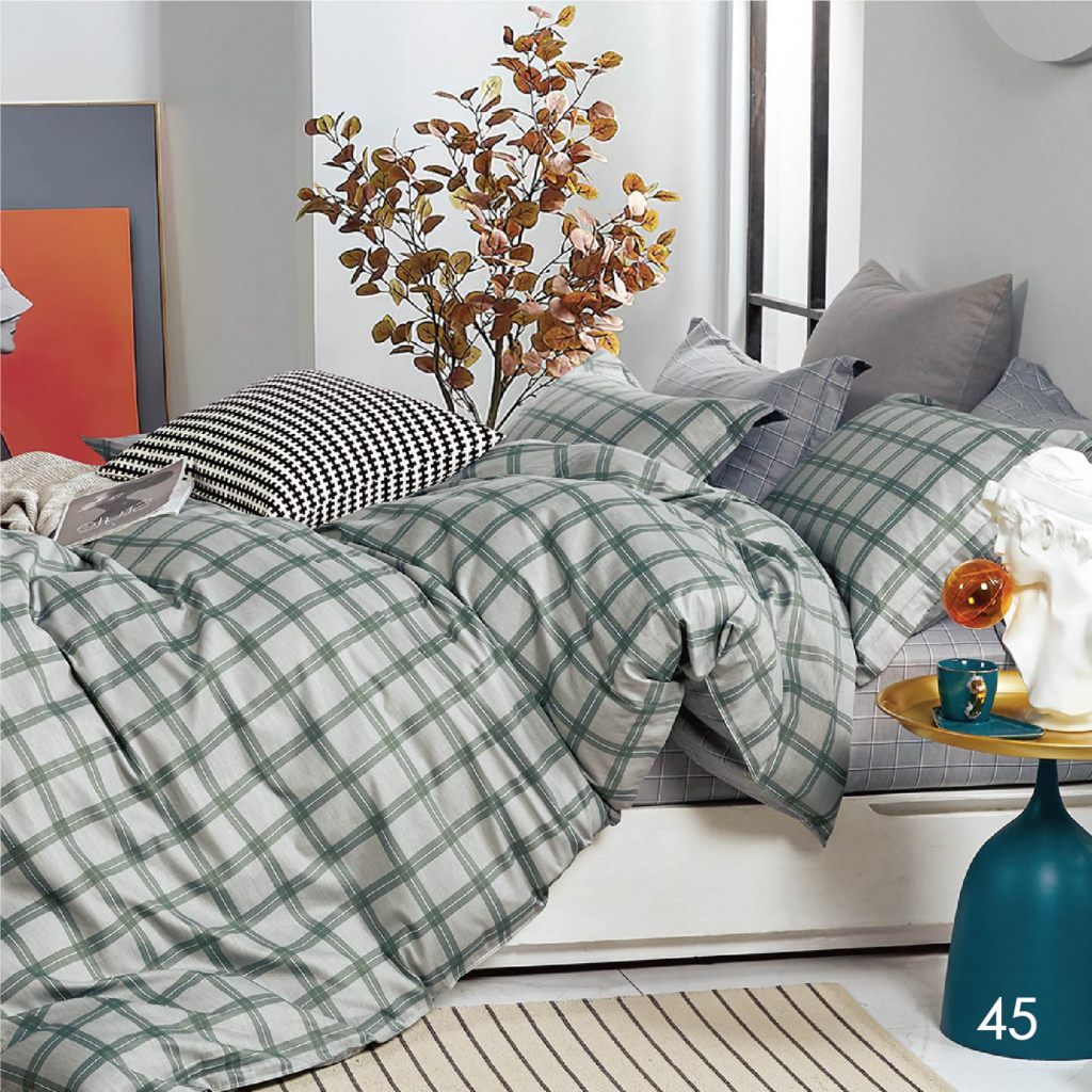 

Постельное белье Isleep полуторный Сатин Twill 45