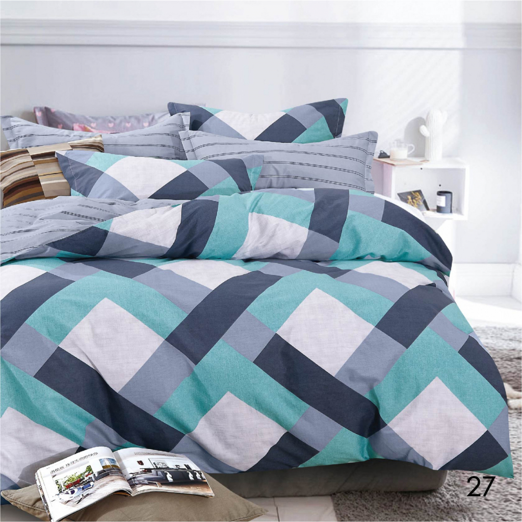 

Постельное белье Isleep двуспальный Сатин Twill 27