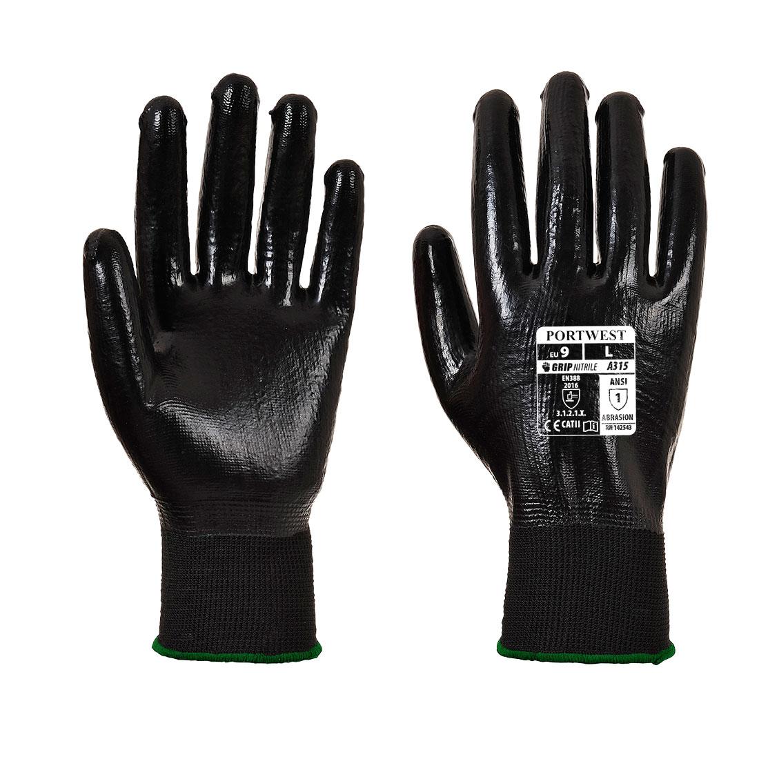 

Перчатки All-Flex Grip Portwest A315  Черный, Перчатки All-Flex Grip Portwest A315 XL Черный