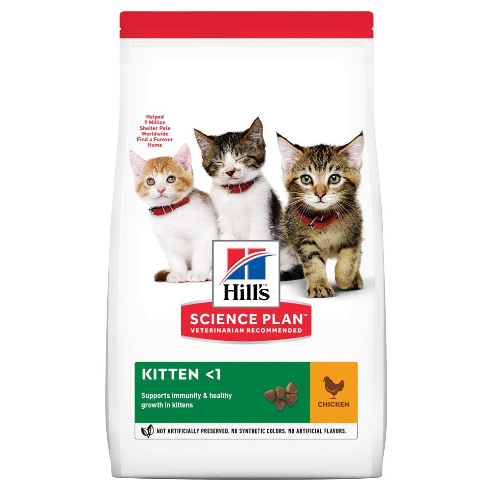 

Сухой корм для котят Hill's Science Plan Kitten с курицей - 7 кг (604050) (52742023731)