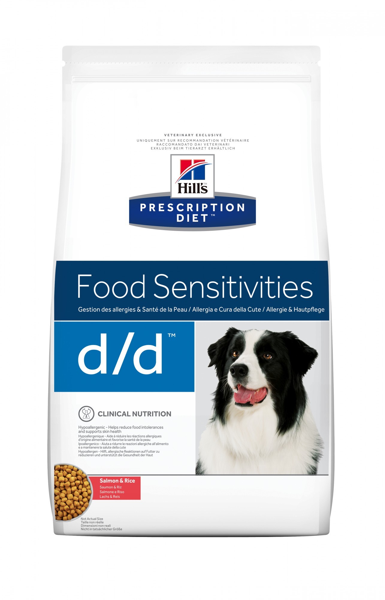 

Сухой корм для собак Hill's Prescription Diet d/d Food Sensitivities с лососем 12 кг (9178) (052742917801)