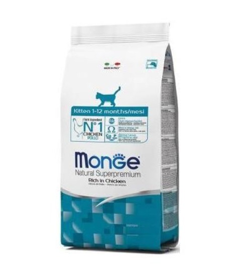 

Сухой корм для котят Monge CAT Kitten 10 кг (70004817)(8009470004817)