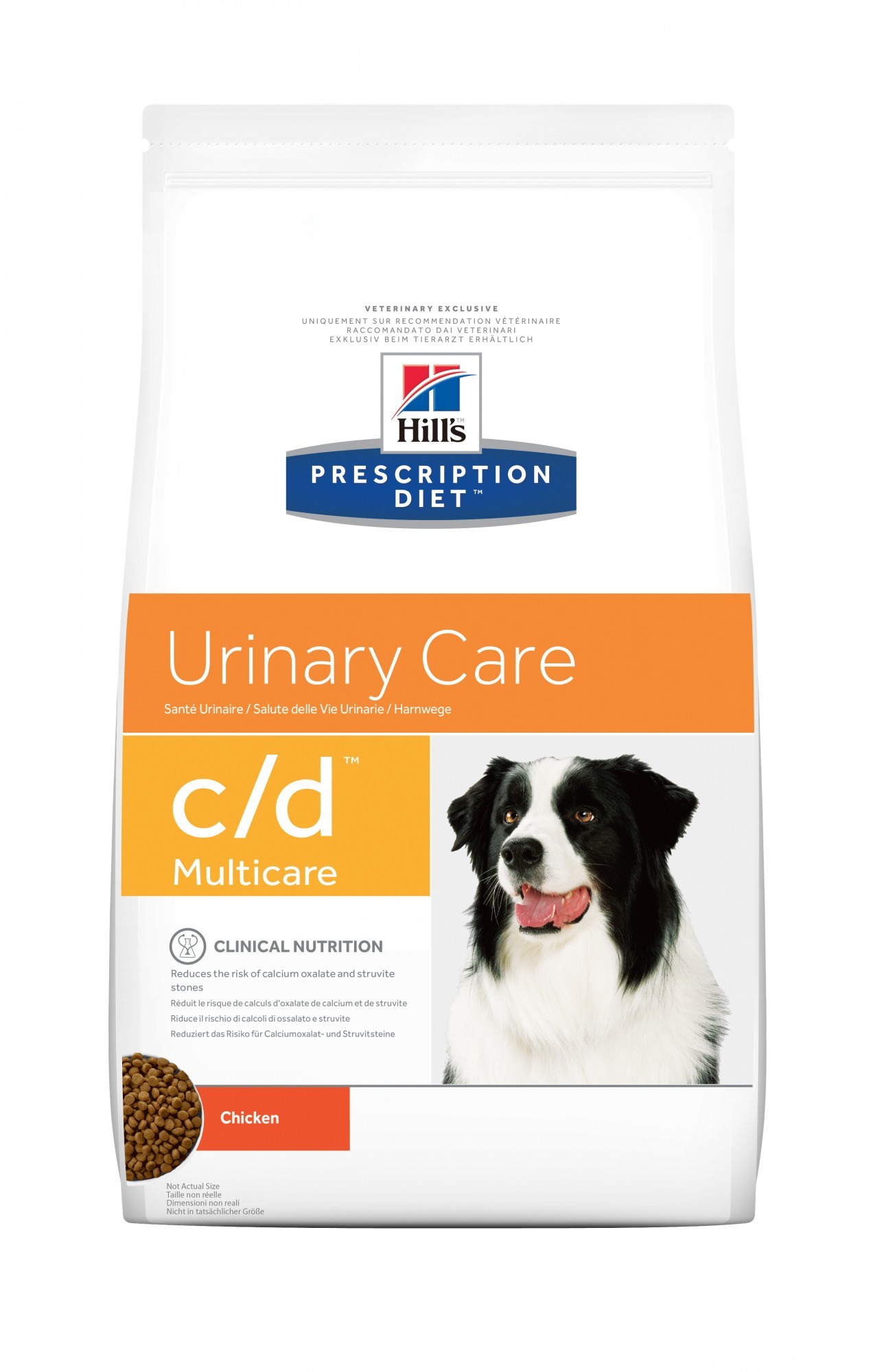 

Сухой корм для собак Hill's Prescription Diet Canine c/d Multicare Urinary Care с курицей 5 кг (4342) (052742434209)