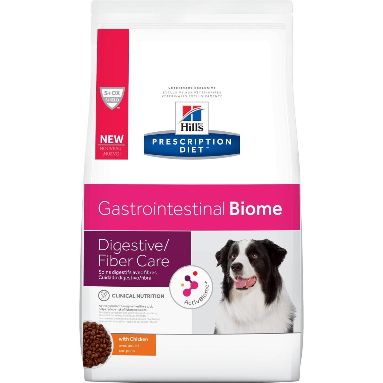 

Сухой диетический корм для собак Hill's (Хиллс) Gastrointestinal Biome при расстройствах пищеварения, с курицей - 1,5 кг (604457) (052742026862)