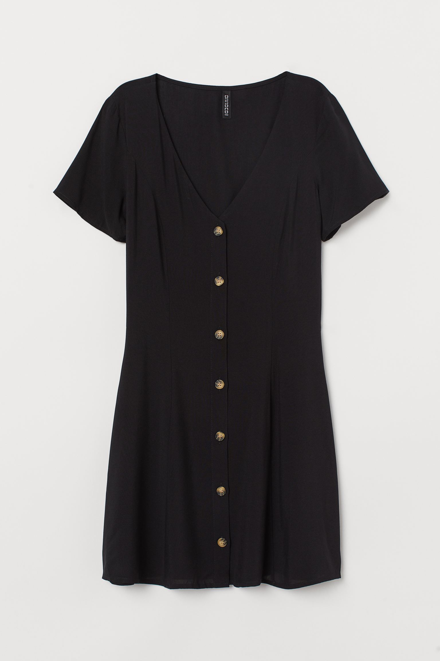 

Платье H&M 38 черный 9118075000