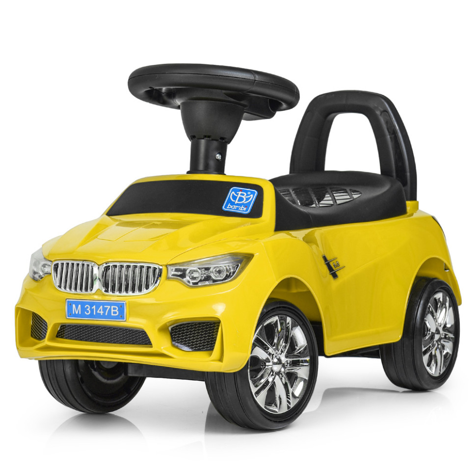 

Каталка-толокар Bambi M 3147B-6 Желтый музыкальный
