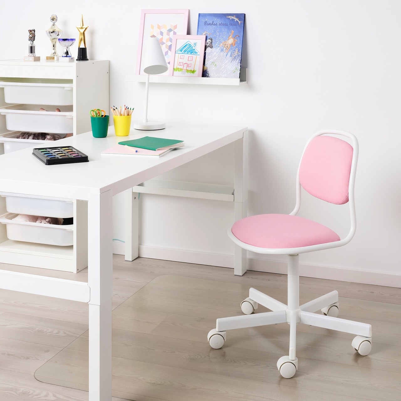 

Дитяче комп'ютерне крісло ORFJALL IKEA 704.417.69 рожевий